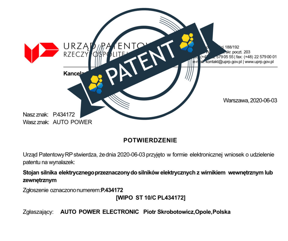 patent czerwiec fb